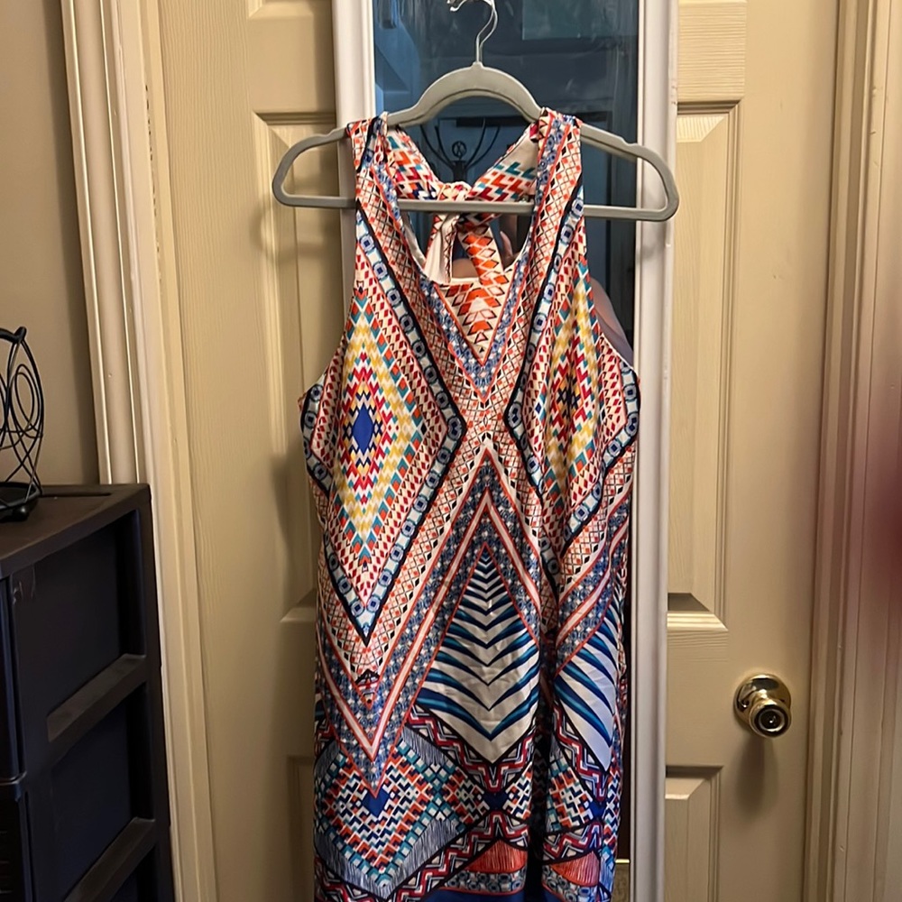 BISOU BISOU RACERBACK LINED DRESS 12